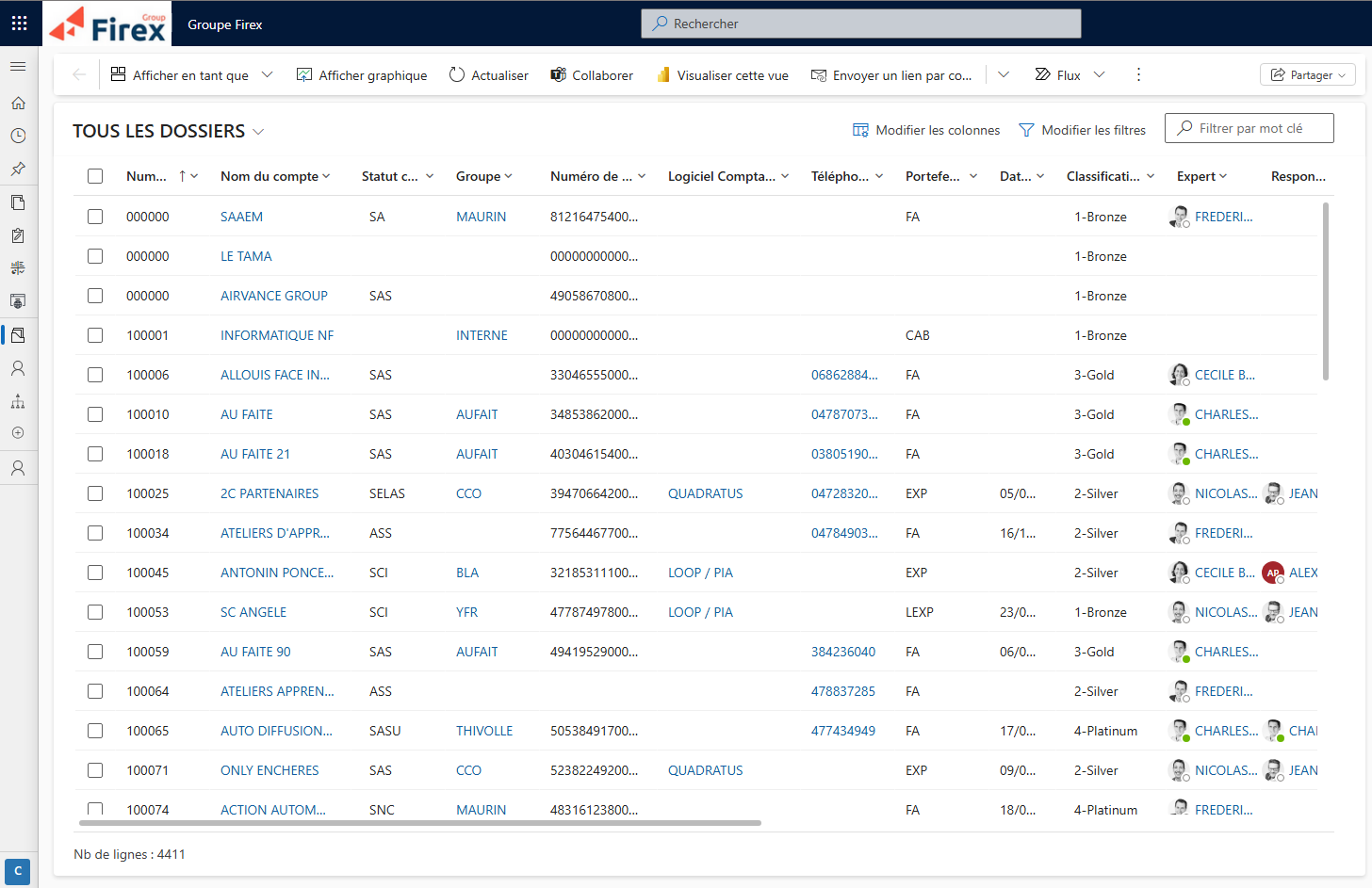 Interface Dynamics 365